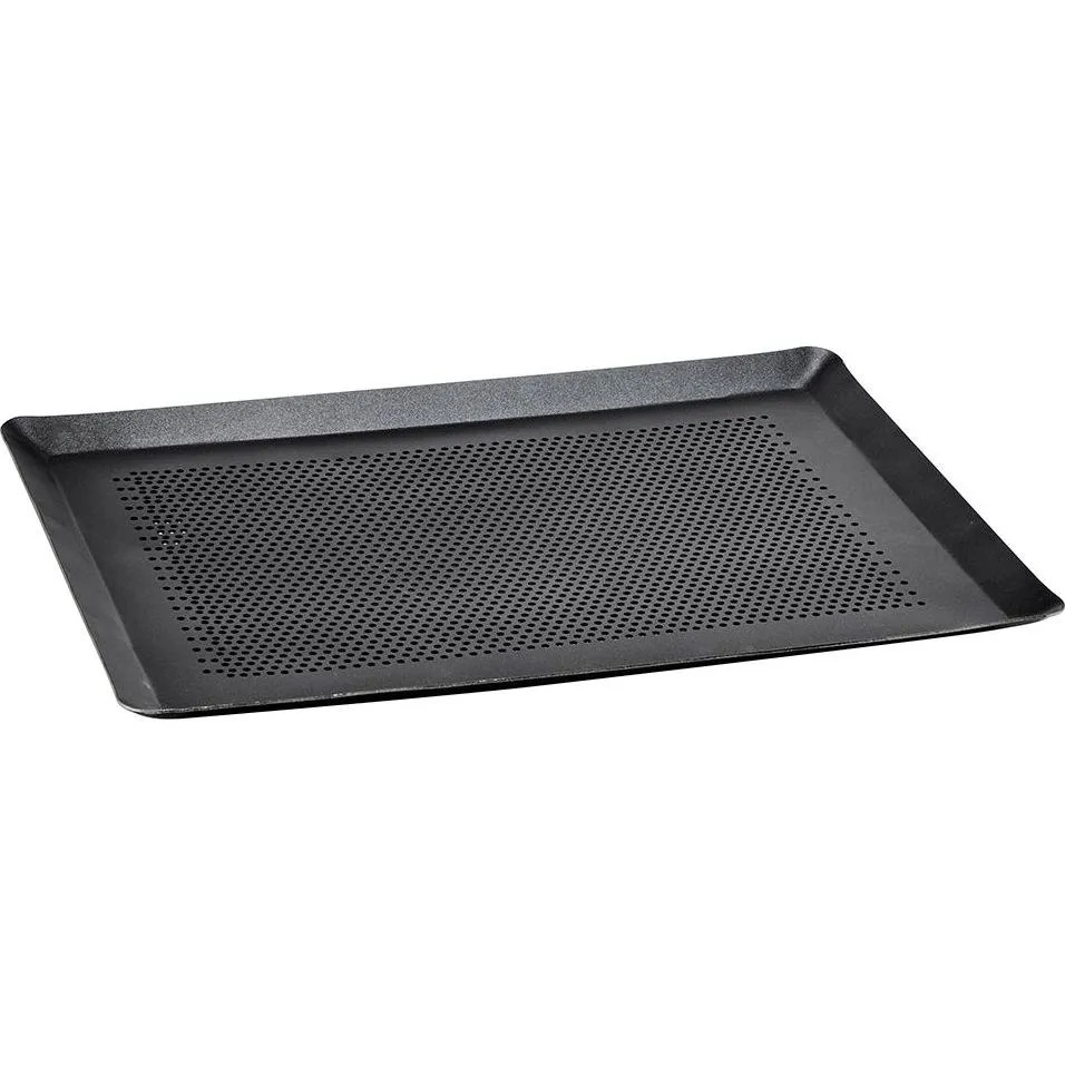 Baking Tray Perforated Non-Stick Aluminium — 400x300x20mm