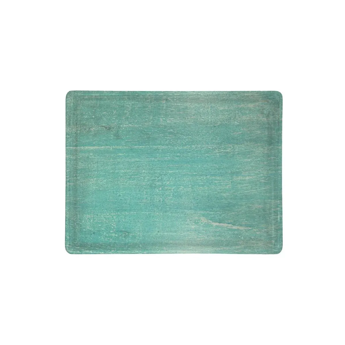 Chef Inox Rect Serving Board  Mangowood 360x180x15mm Aqua