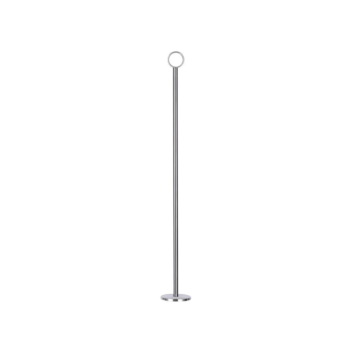Chef Inox Table Number Stand 450mm Chrome