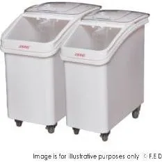 Food and Ingredients Bin on Castors 81L - JW-S81