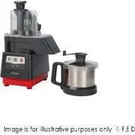 DITO SAMA PREP4YOU Combination Cutter/Slicer 1 Speed 2.6L Stainless Steel Bowl - P4U-PS201S