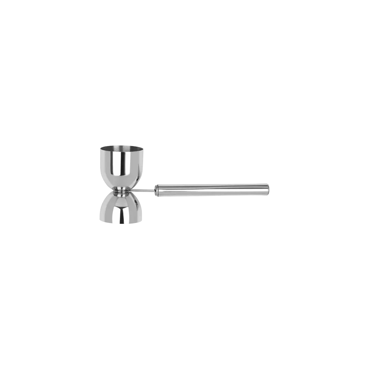 Double Jigger with Pipe Handle 20/40ml Stainless Steel