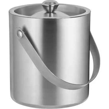 Double Wall Ice Bucket Stainless Steel 1100ml