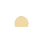 Dough Scraper Round Bowl 160x120mm