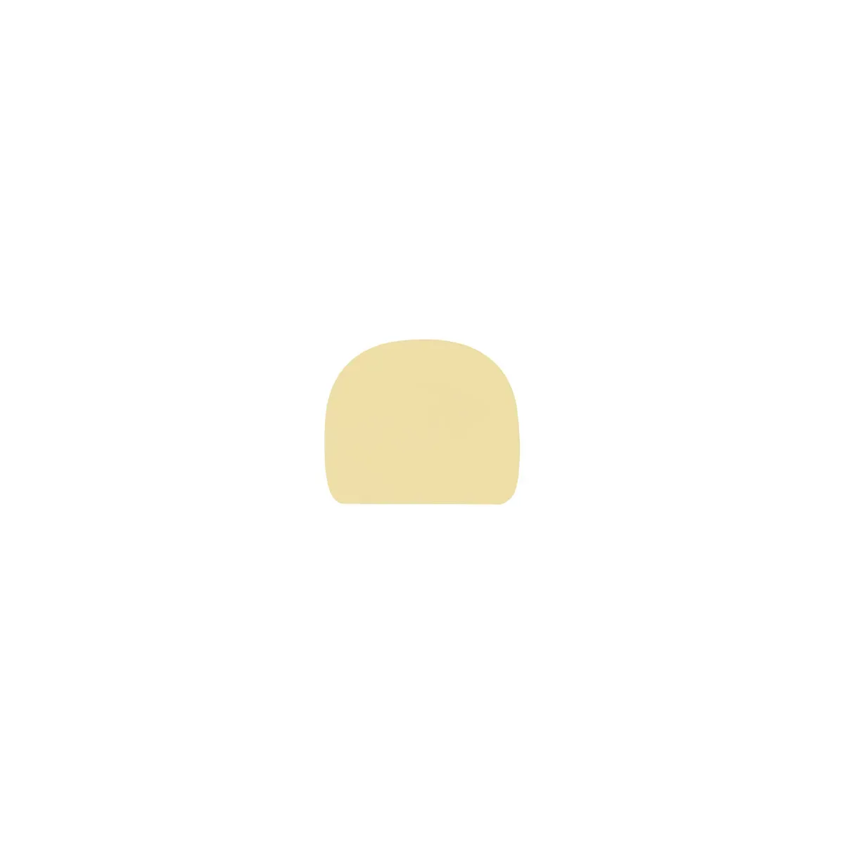 Dough Scraper Rounded 115x95mm