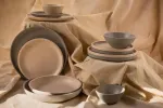 Dune Ash Round Bowl - Conical