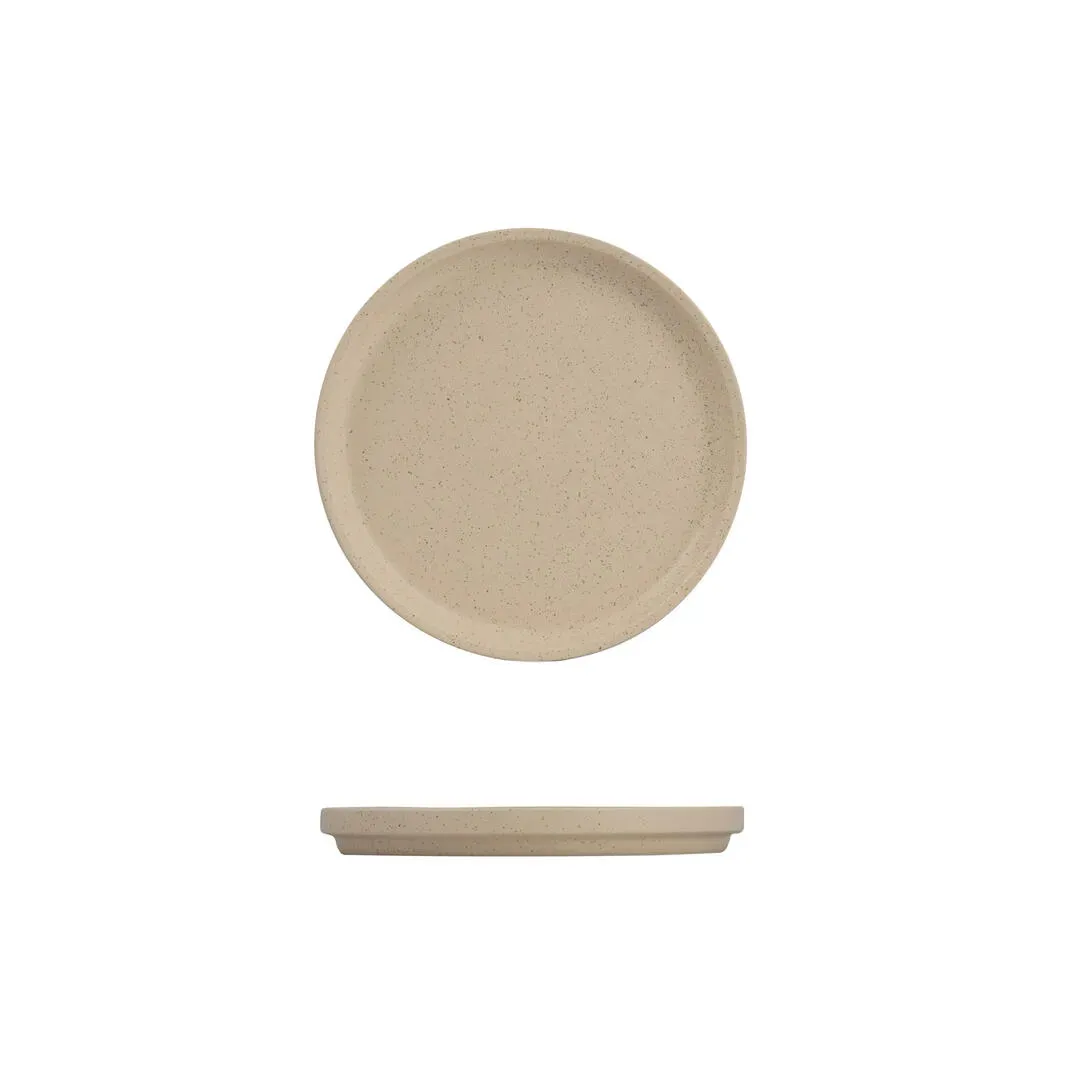 200mm Luzerne Dune Clay Stackable Plate