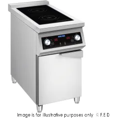 Electmax 700 Series Induction 2-Burner Cooker with Door - EIC400