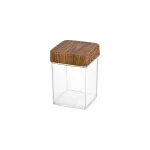Evelin Square Cannister With Lid 85x85x125mm