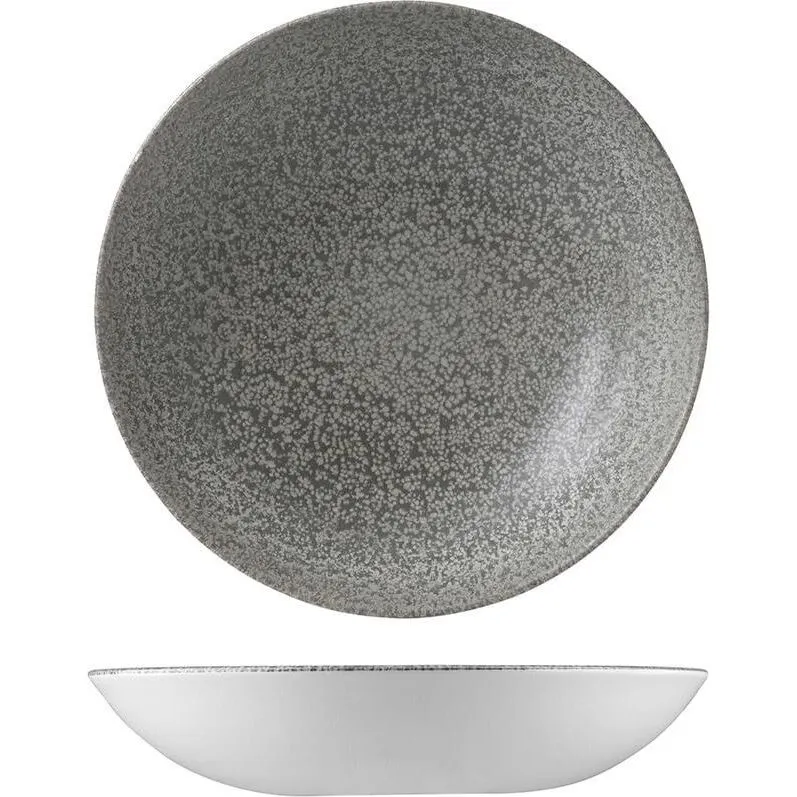 Evo Origins Grey Round Coupe Bowl