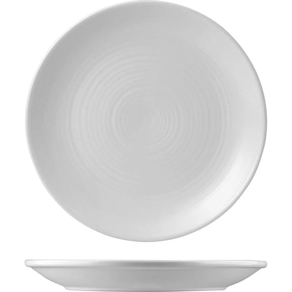Evo Pearl Round Coupe Plate