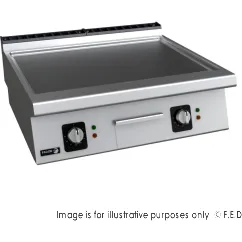Fagor Kore 700 Bench Top Chrome Electric Griddle NG  FT-E710CL