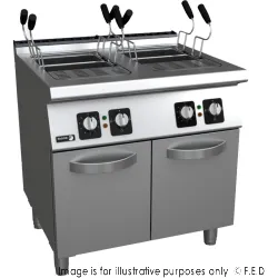 Fagor Kore 700 Series Electric Pasta Cooker with 4 Baskets CP-E7226