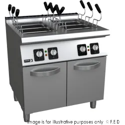 Fagor Kore 700 Series Electric Pasta Cooker with 6 Baskets CP-E7240