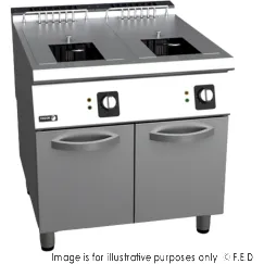 Fagor Kore 900 Electric Fryer with 2x21L Tank and 4 Baskets  F-E9221
