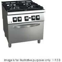 Fagor Kore 900 Series Natural Gas 4 Burner with Gas Oven - C-G941