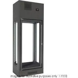Fagor Single Zone 1 Door Black Wall-Mounted Wine Cellar FWC-2301-1WB
