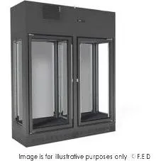 Fagor Single Zone 2 Doors Black Central Wine Cellar FWC-2302-1CB
