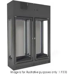 Fagor Single Zone 2 Doors Black Central Wine Cellar FWC-2602-1CB