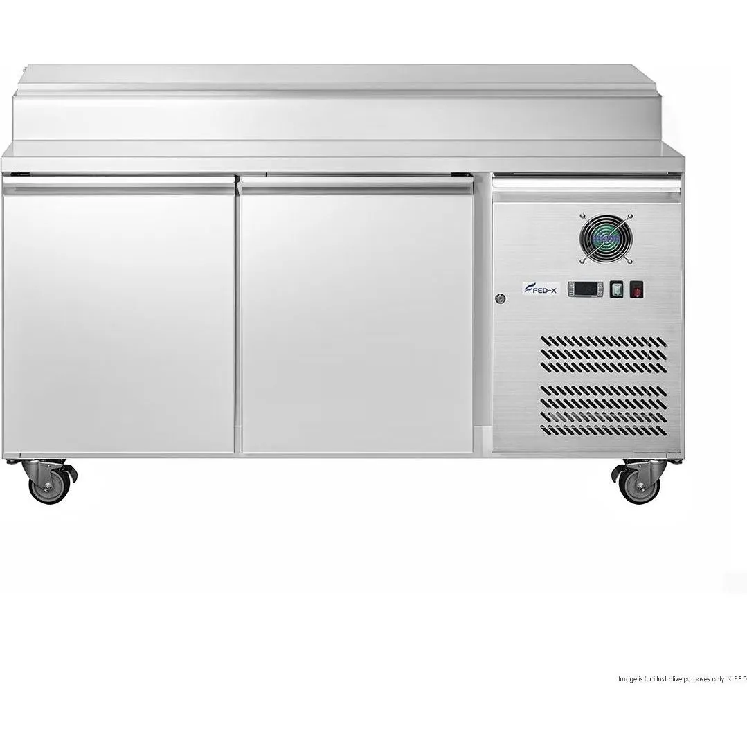 FED-X S/S Two Door Sandwich Counter - XSS7C13S2V