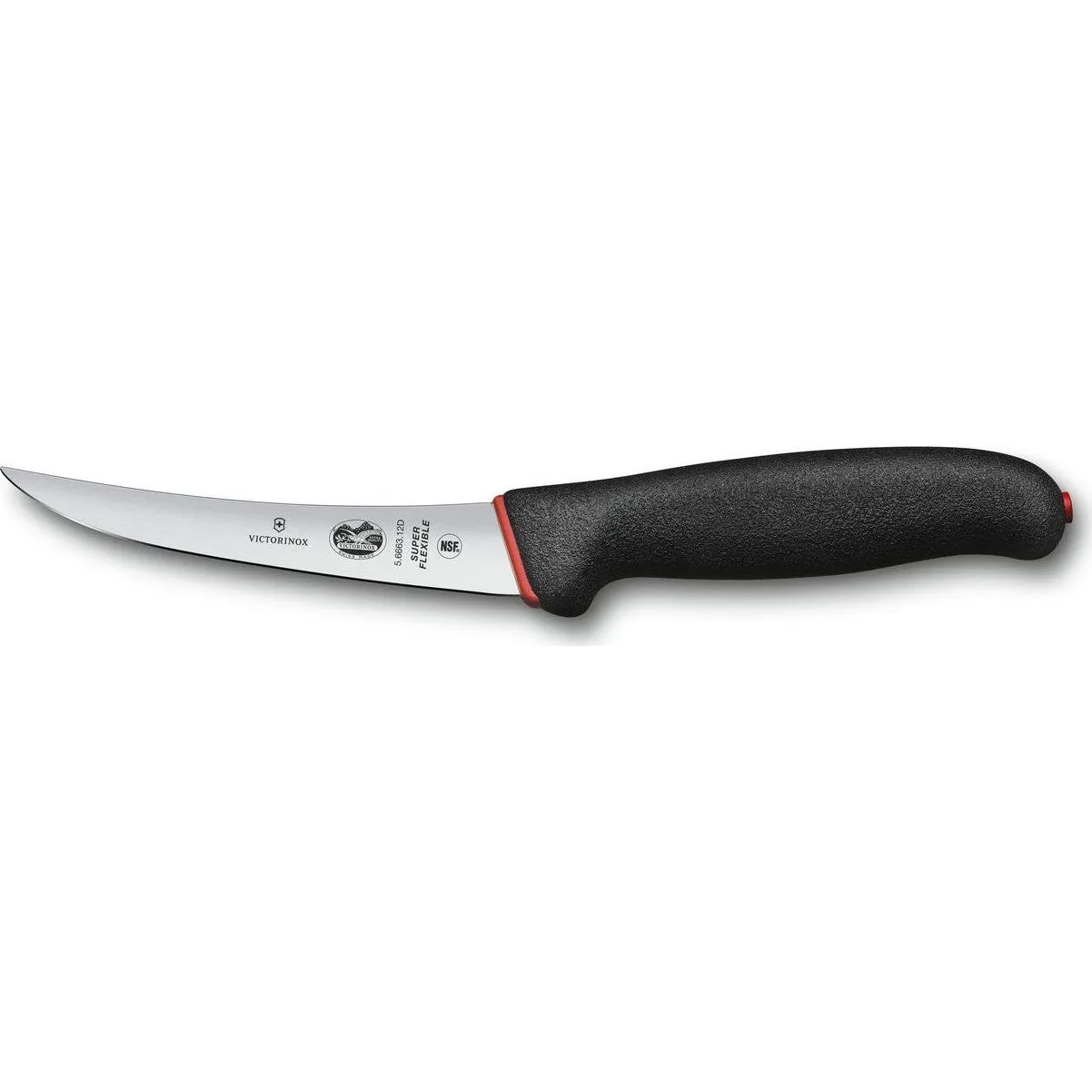 Fibrox Boning Knife, 12cm, Curved, Super Flexible Narrow Blade