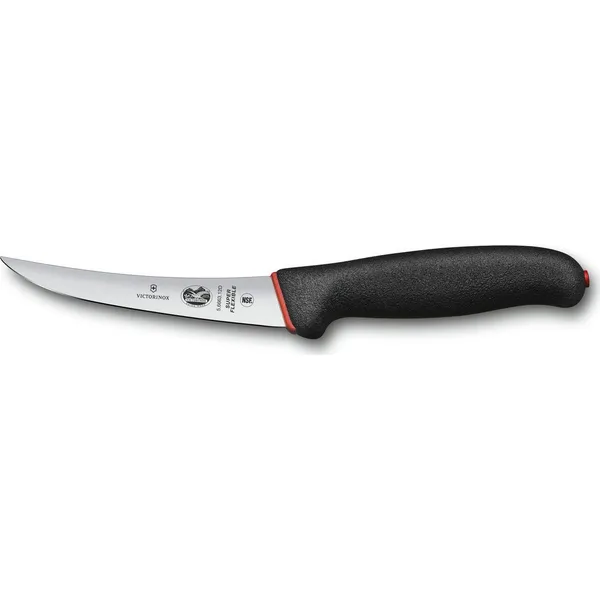 Fibrox Boning Knife, 12cm, Curved, Super Flexible Narrow Blade