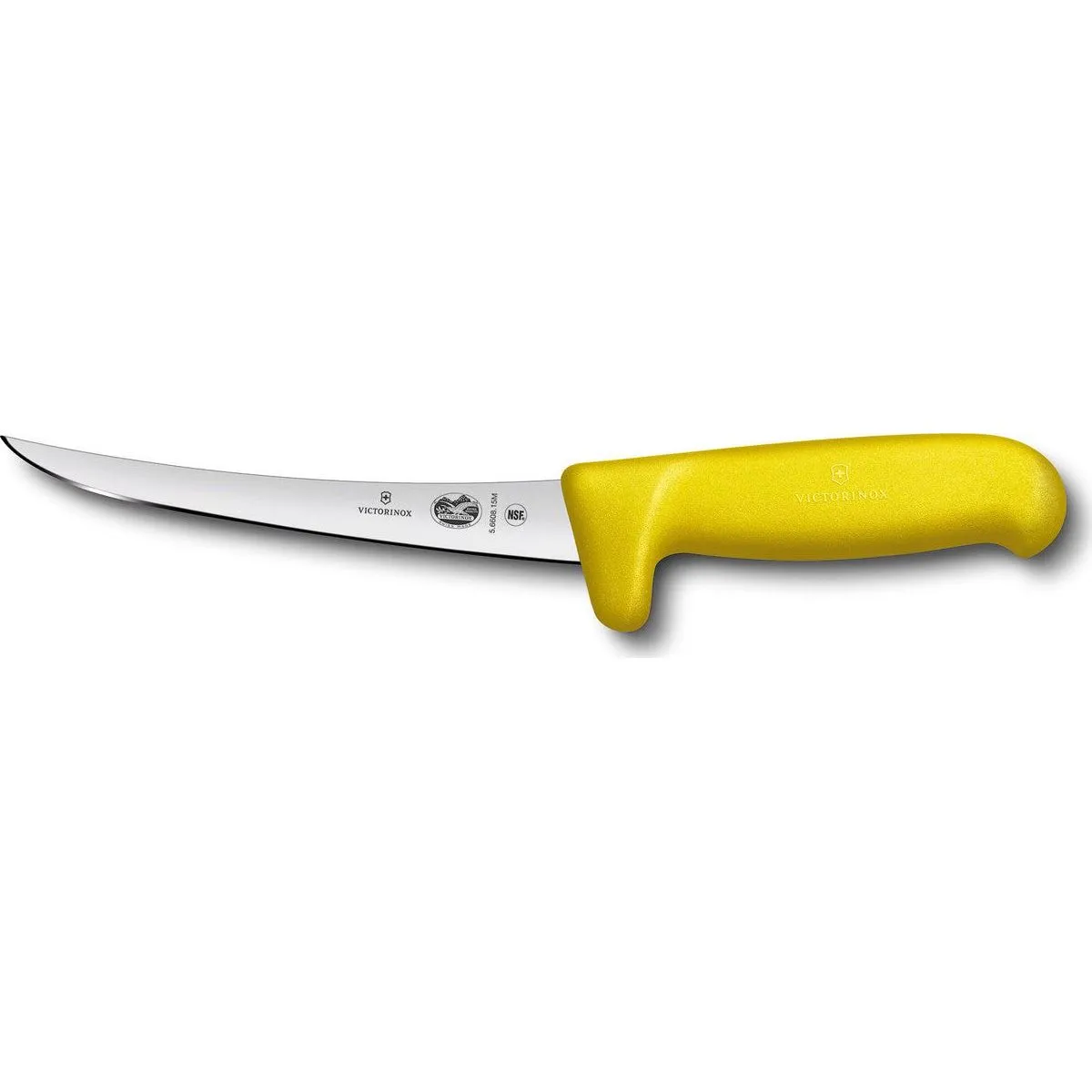 Fibrox Boning Knife, 15cm Curved, Safety Grip, Narrow Blade
