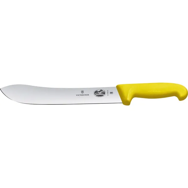 Fibrox Butchers Knife, 25cm Wide Tip Blade
