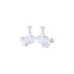 Cutter Set Flower With Pusher — 4pc