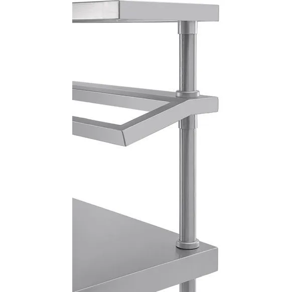 Vogue Stainless Steel Prep Station With Gantry 1200mm view 2