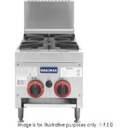 Gasmax Gas 2 Burner Cook Top RB-2ELPG