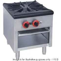 GASMAX Gas Dual Ring Single Burner Single Hob RB-1E