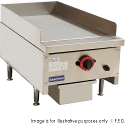 Gasmax Single Burner Griddle Top - RGT-16E
