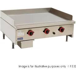 Gasmax Three Burner Griddle RGT-36E