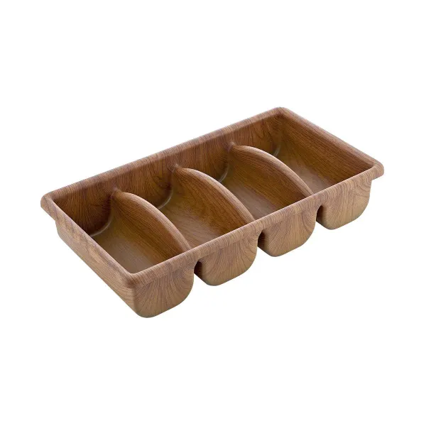 Gastronorm Cutlety Tray 4 Compartment 520x295x100mm
