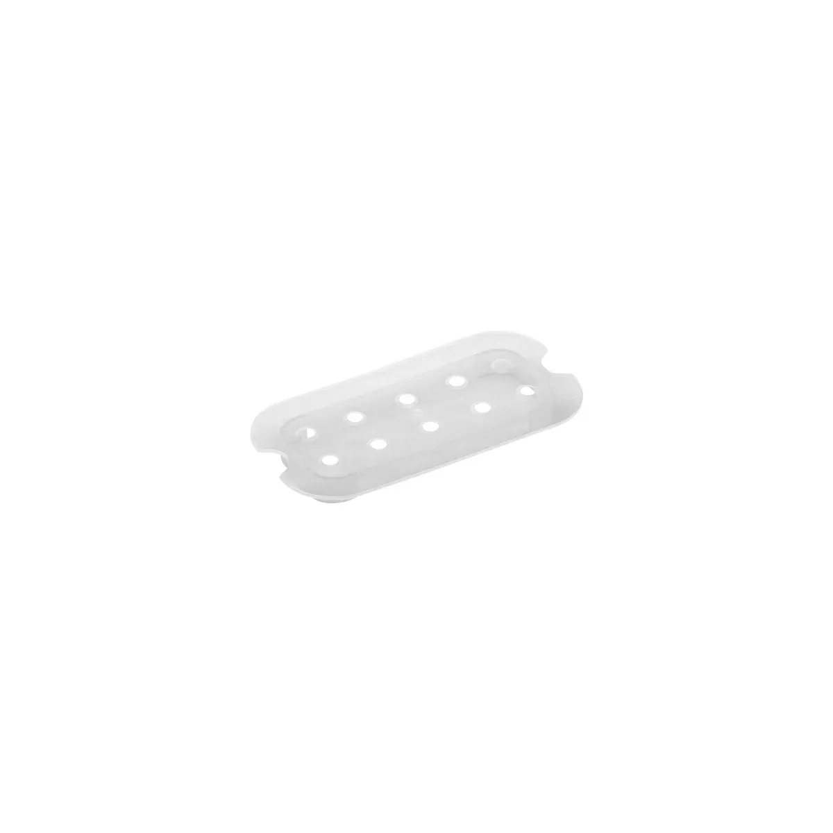Gastronorm Drain Plate Polypropylene 1/4 Size 255x152x25mm