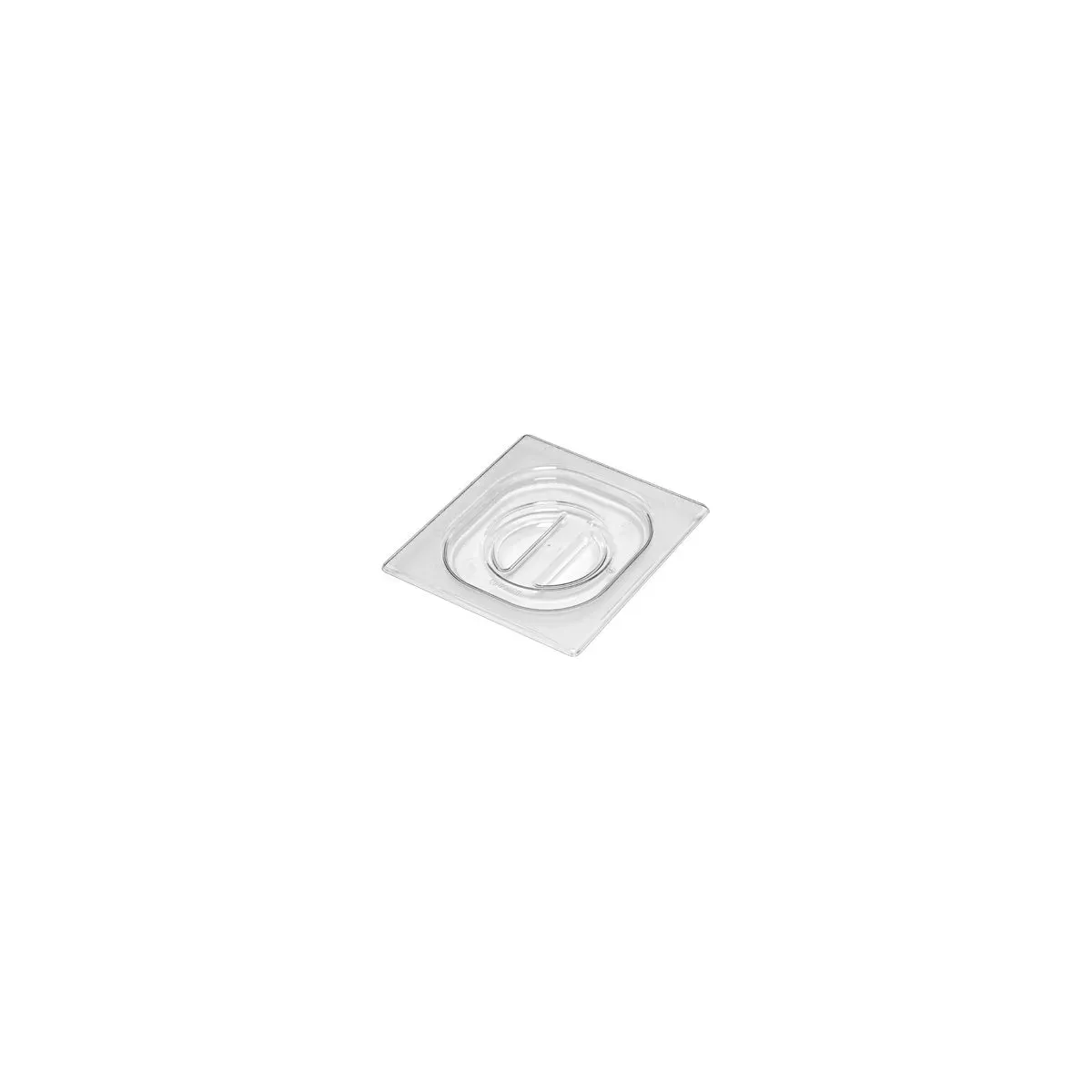 Gastronorm Lid Polycarbonate Clear 1/6 Size 176x162mm