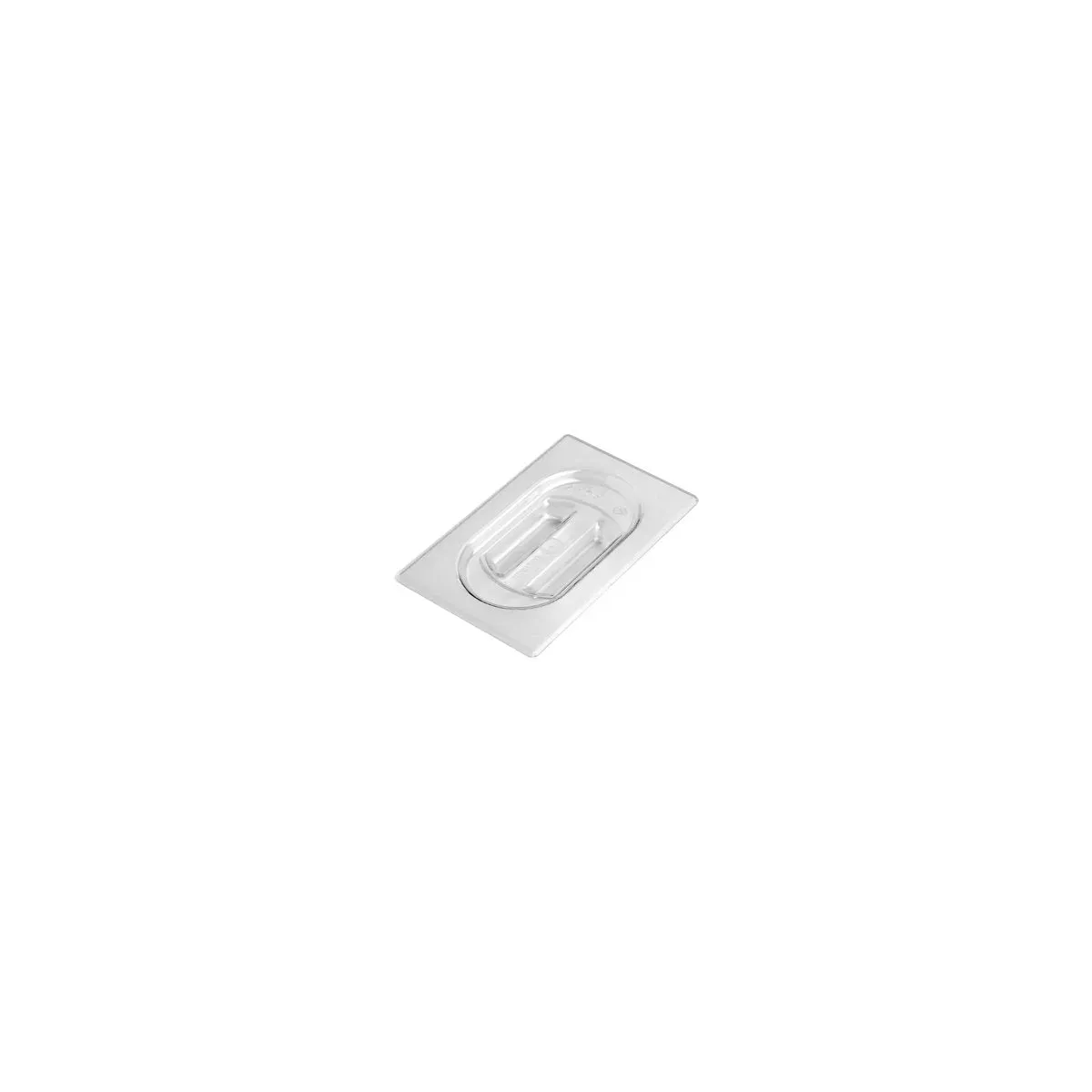 Gastronorm Lid Polycarbonate Clear 1/9 Size 176x108mm