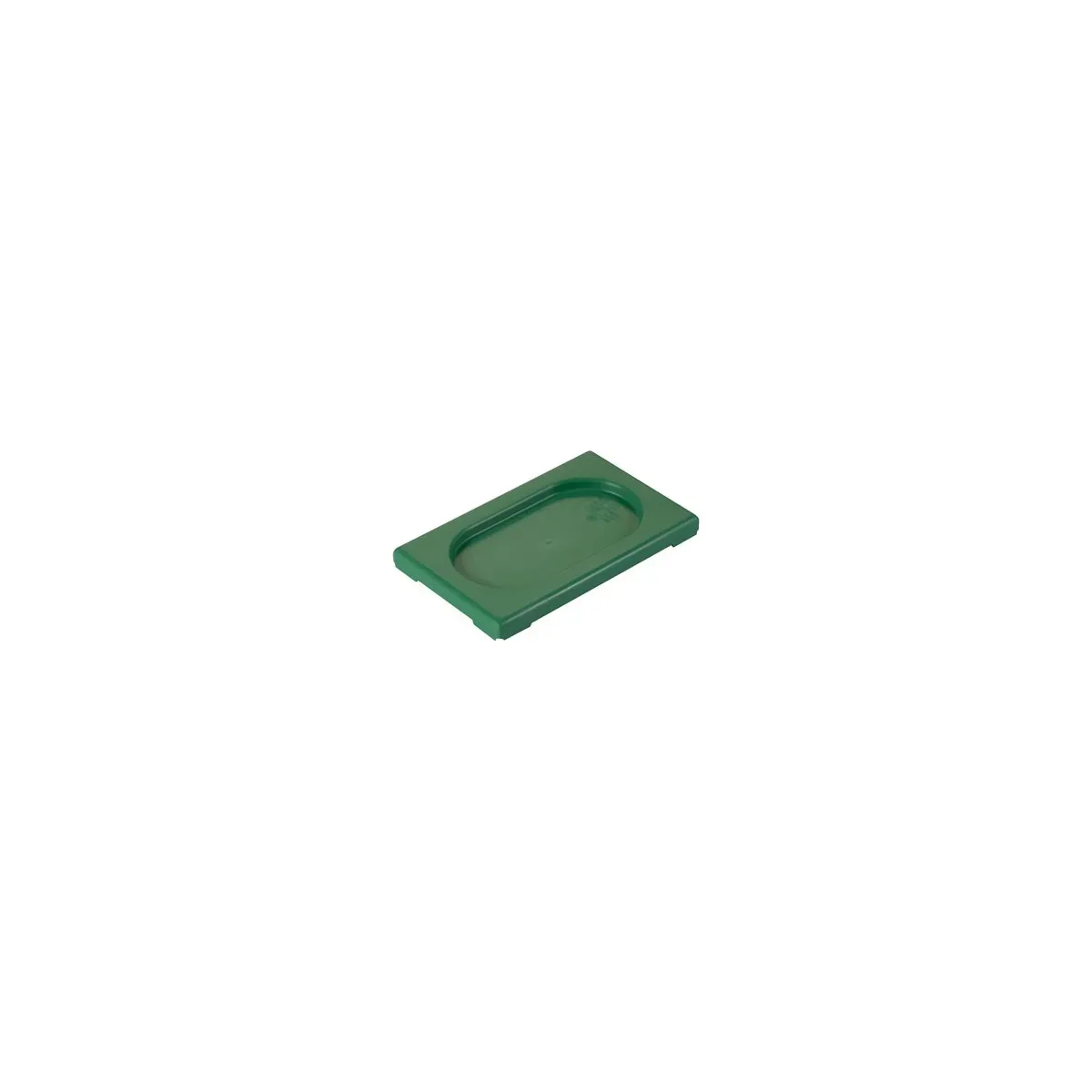 Gastronorm Lid Polypropylene 1/9 Size Green 176x108x20mm