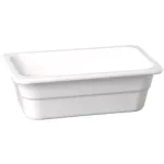 Gastronorm Pan-Melamine White 1/2 Size 100mm