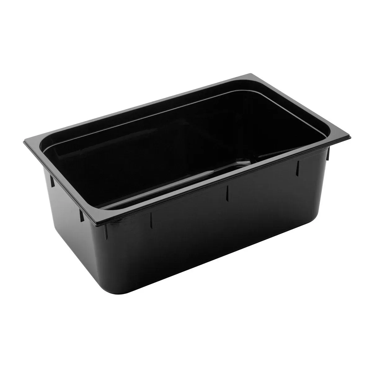Gastronorm Pan Polycarbonate Black 1/1 Size 530x325x200mm / 26.0Lt