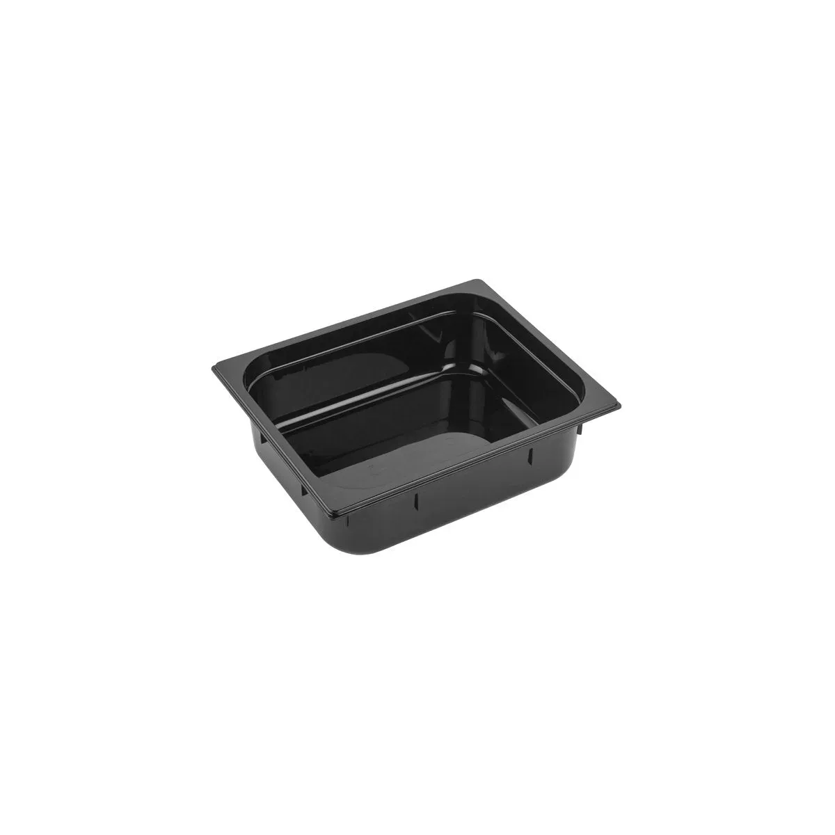 Gastronorm Pan Polycarbonate Black 1/2 Size 325x265x150mm / 8.9Lt