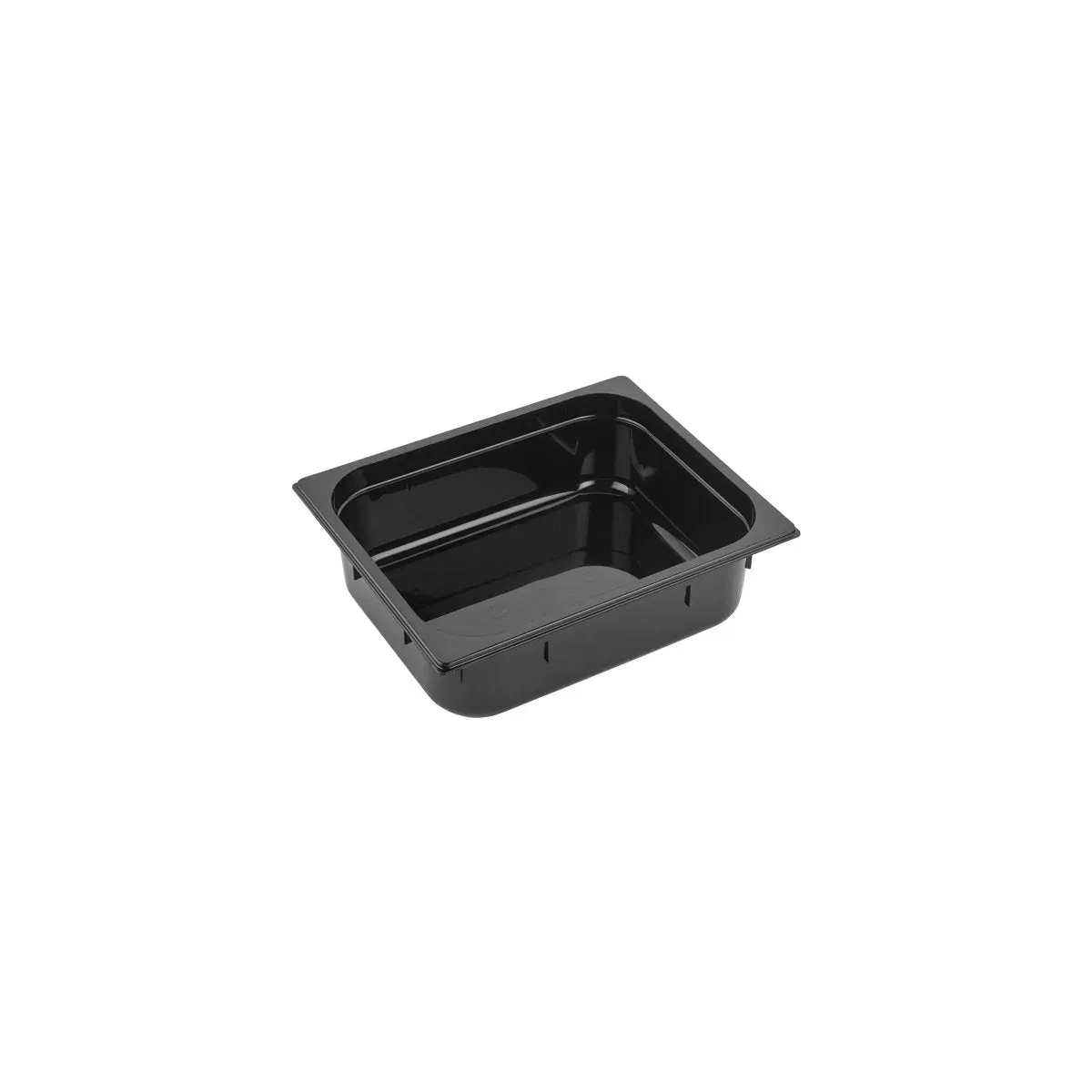 Gastronorm Pan Polycarbonate Black 1/2 Size 325x265x100mm / 5.9Lt