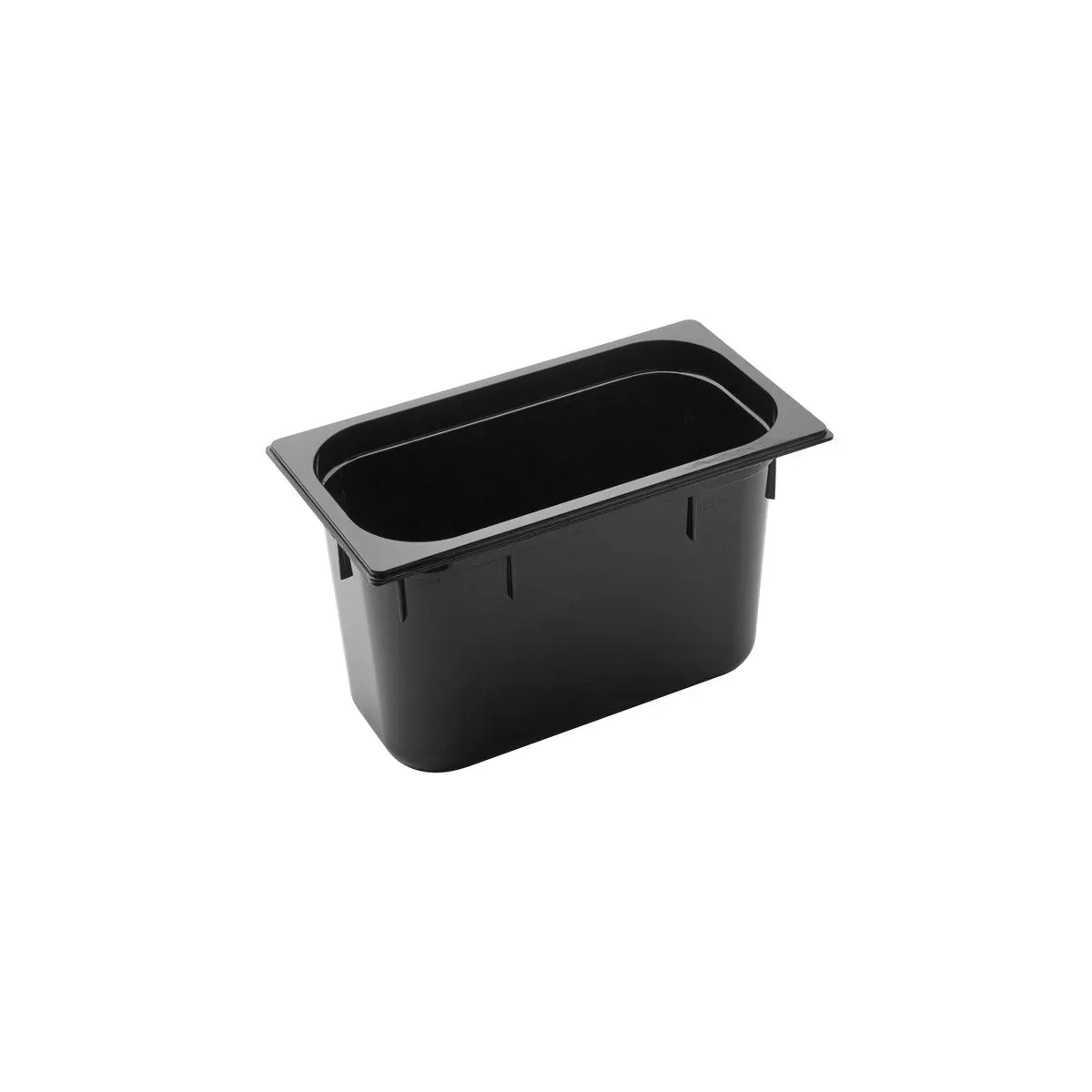 Gastronorm Pan Polycarbonate Black 1/3 Size 325x176x200mm / 7.0Lt