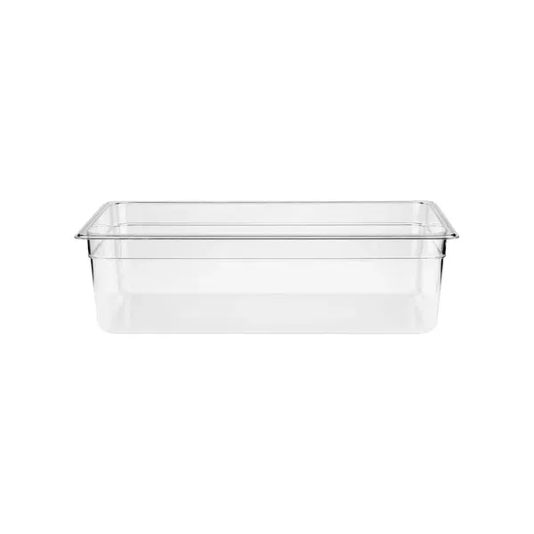 Gastronorm Pan Polycarbonate Clear 1/1 Size 150mm