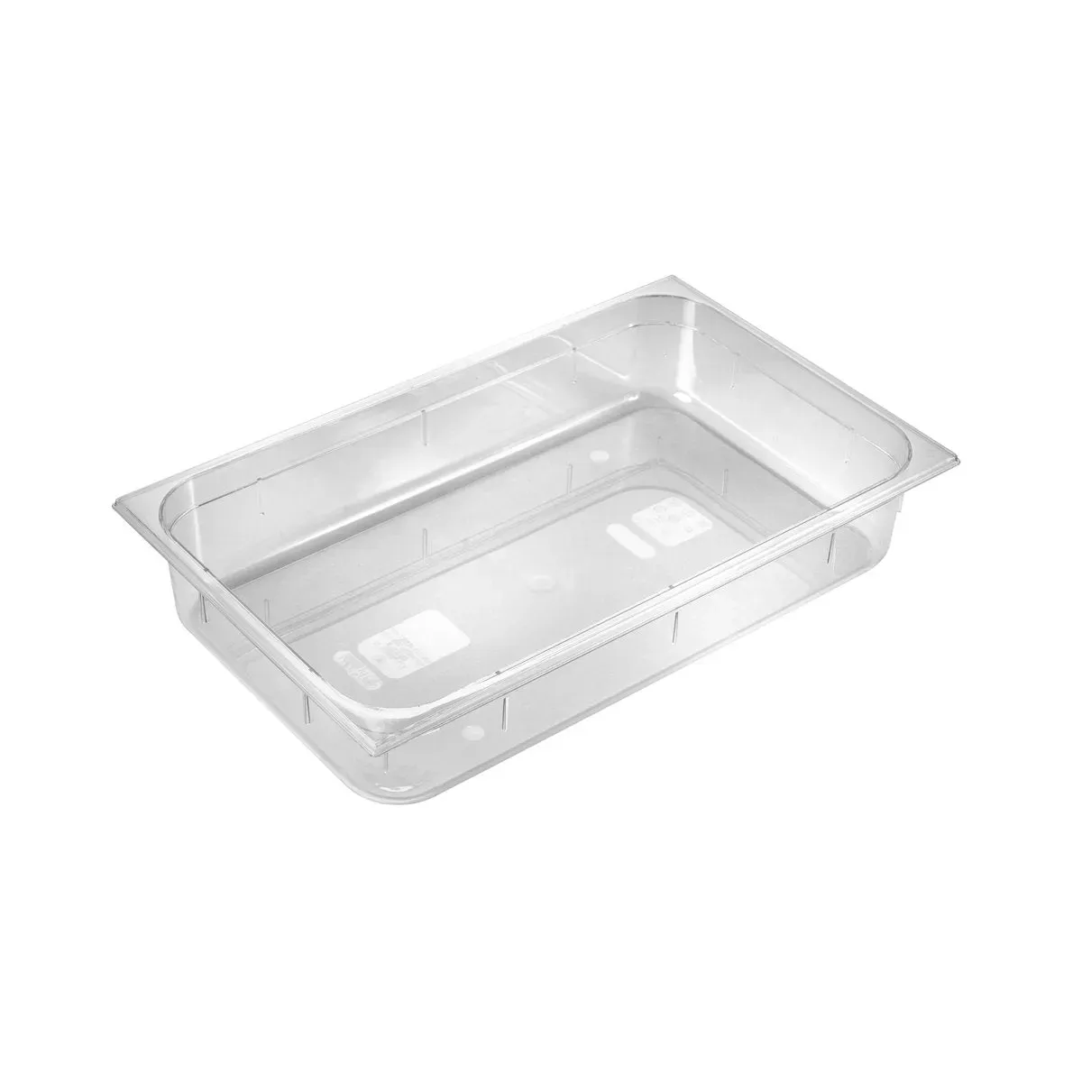 Gastronorm Pan Polycarbonate Clear 1/1 Size 530x325x100mm / 13.0Lt