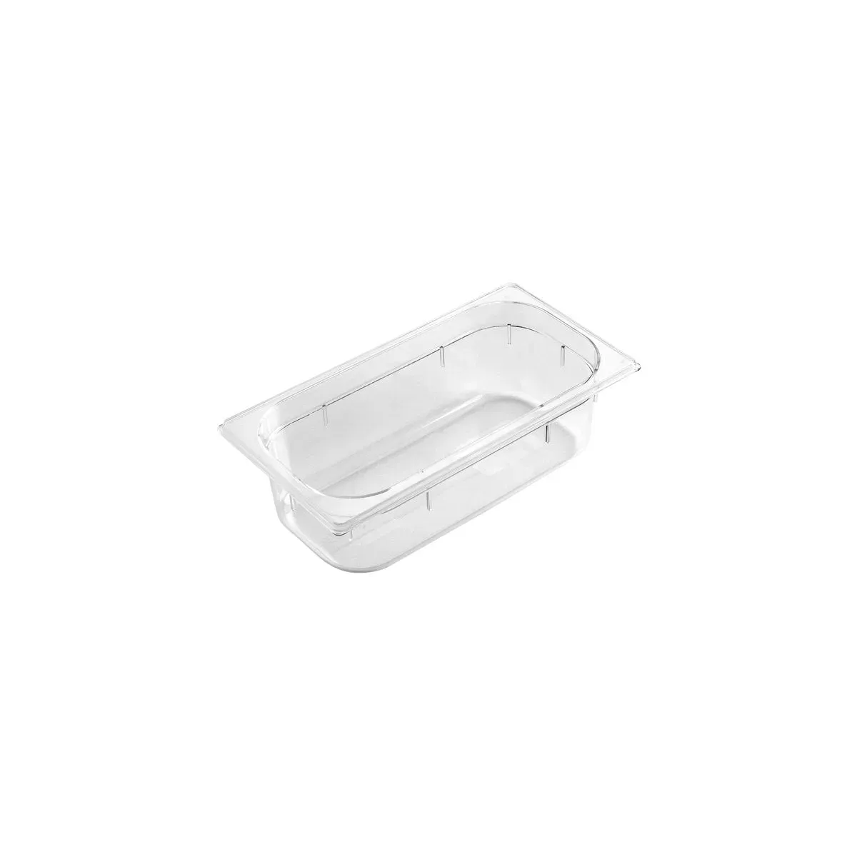 Gastronorm Pan Polycarbonate Clear 1/3 Size 325x176x150mm / 5.3Lt