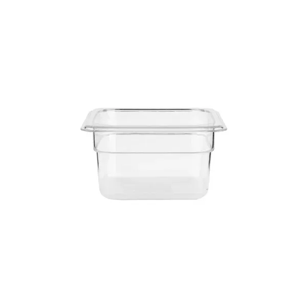 Gastronorm Pan Polycarbonate Clear 1/4 Size 100mm