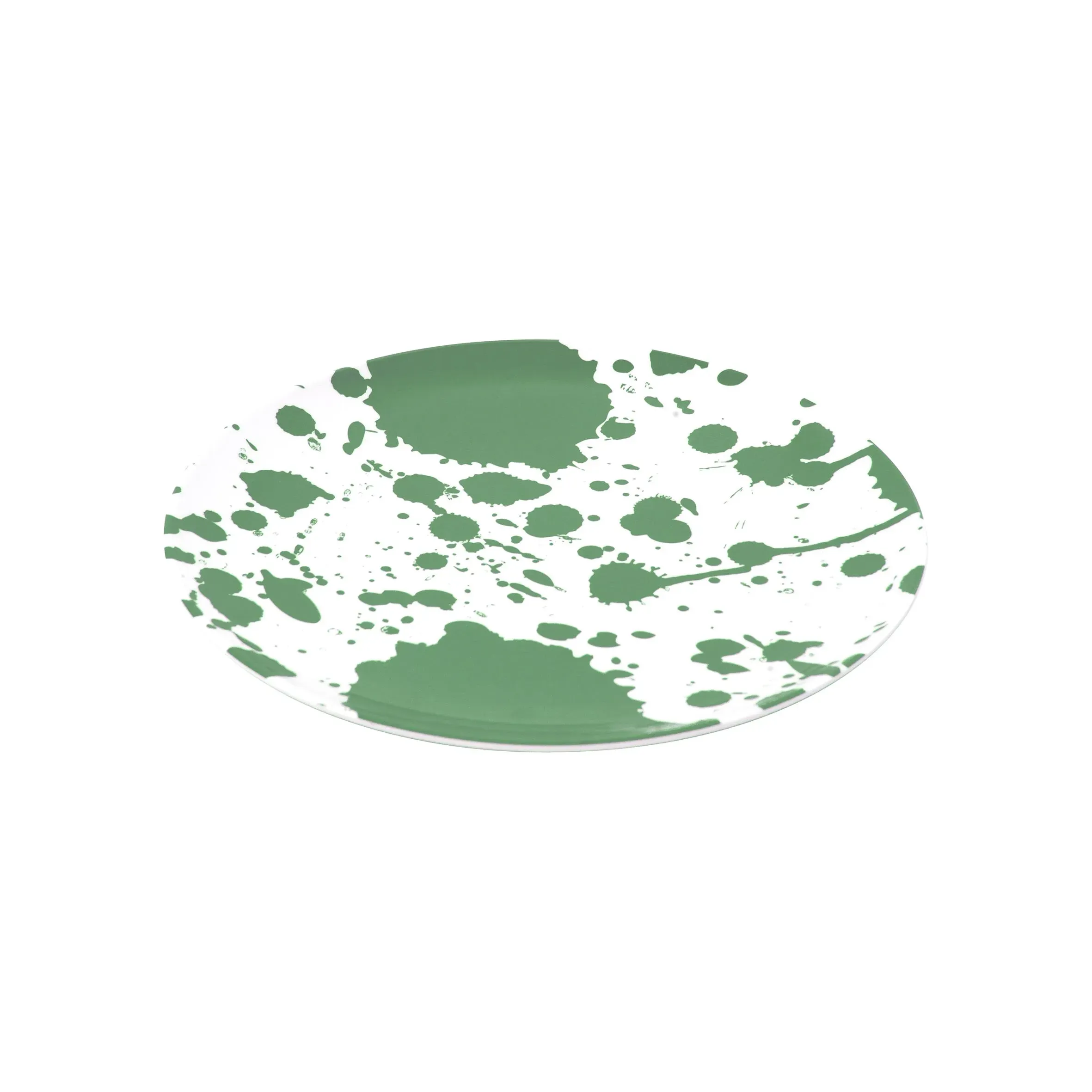 Gelato Splash-Green Round Plate Coupe 200mm