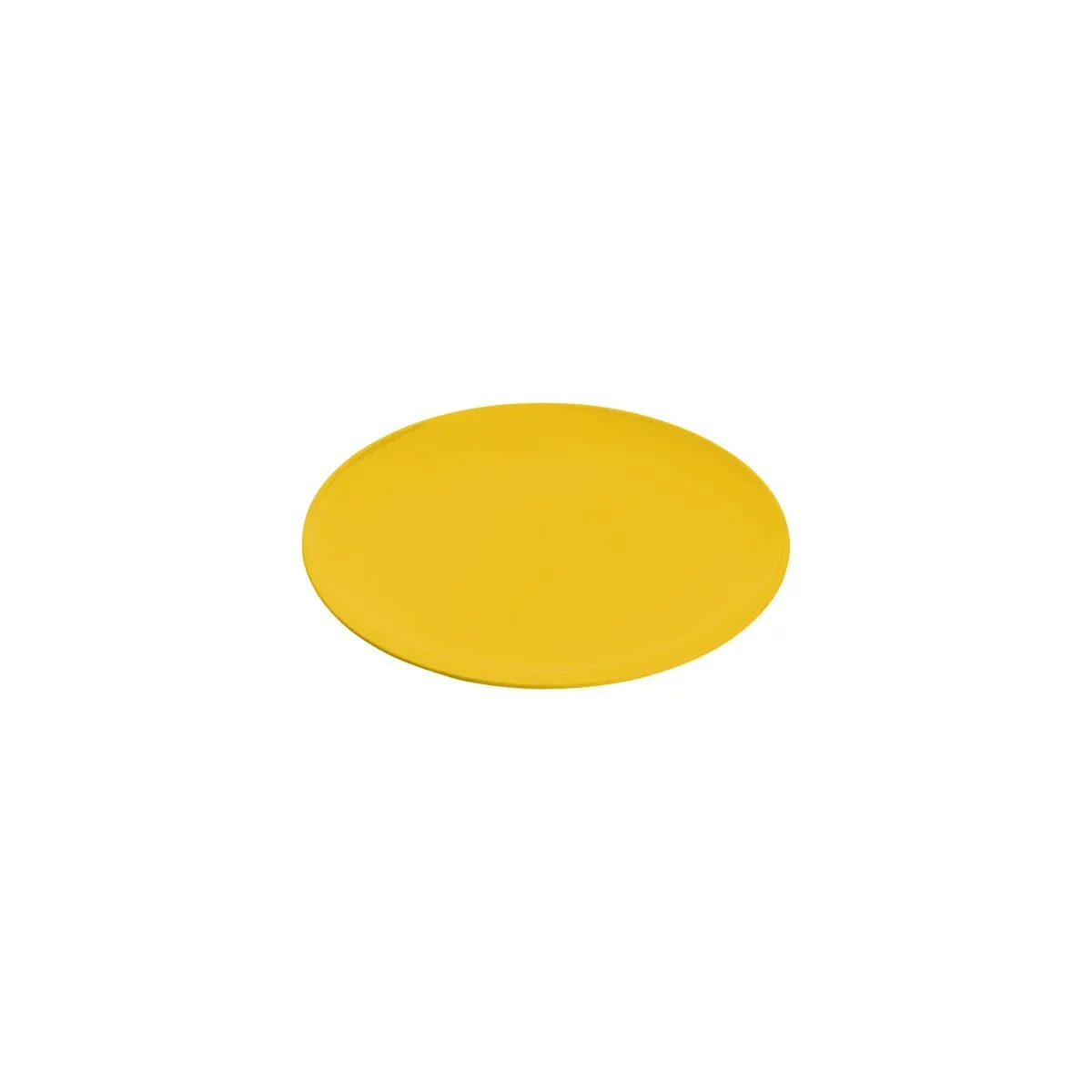 Gelato Yellow Round Plate Coupe 203mm